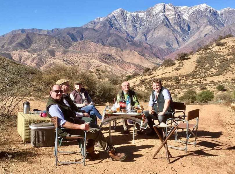 07 Morocco Partridge Shooting Atlas Mountains