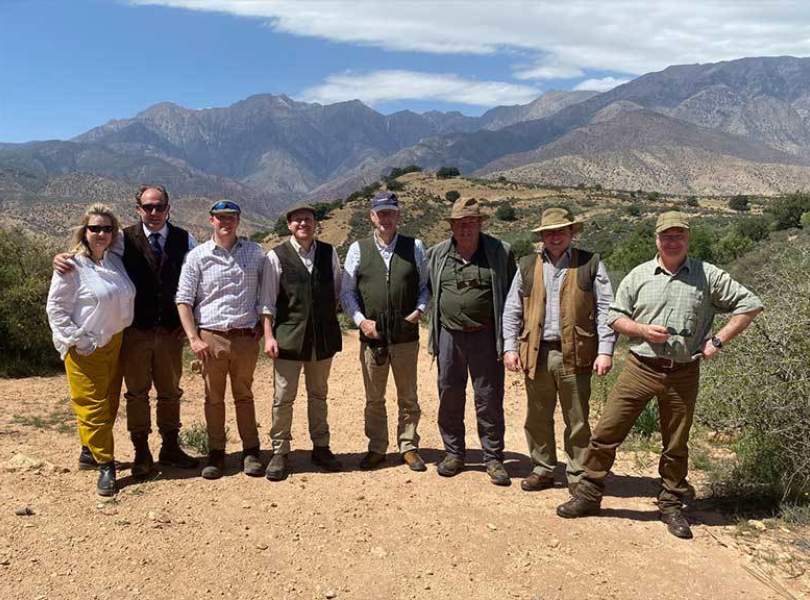 33 Morocco Partridge Shooting Atlas Mountains