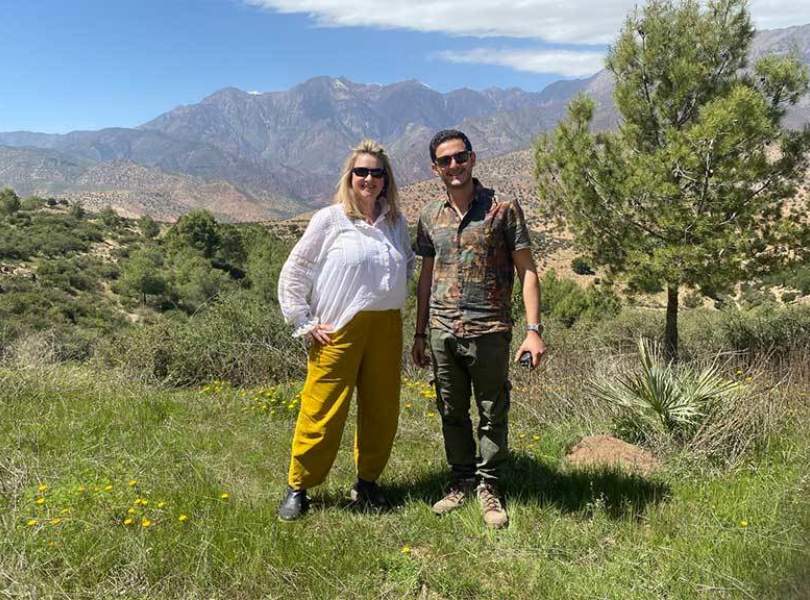 34 Morocco Partridge Shooting Atlas Mountains