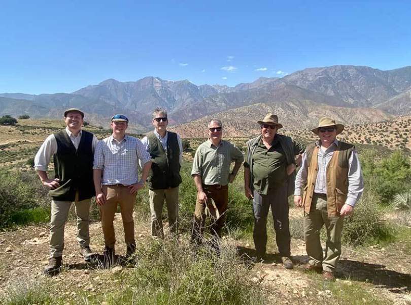 36 Morocco Partridge Shooting Atlas Mountains